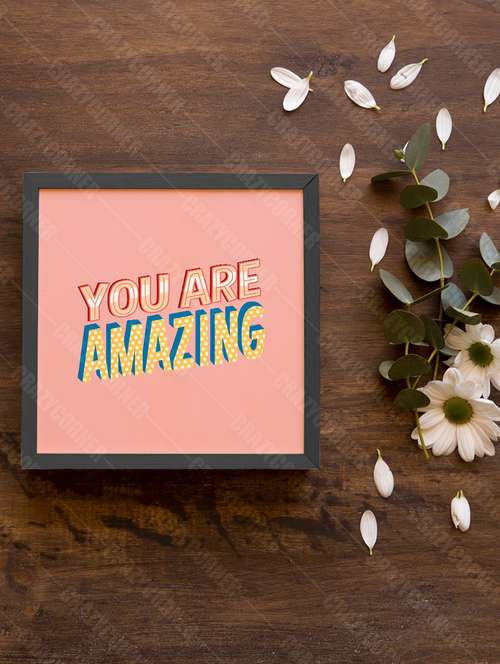 wooden photo frame - 18552529 - Very Small Image - 1