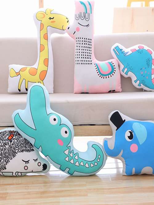 crazy corner cartoon shaped pillow for kids - 18556660 - Very Small Image - 1