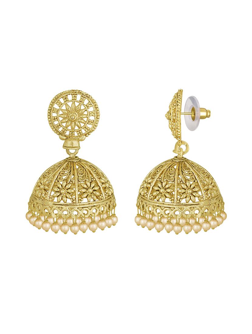 gold plated earring - 18567036 - Standard Image - 3