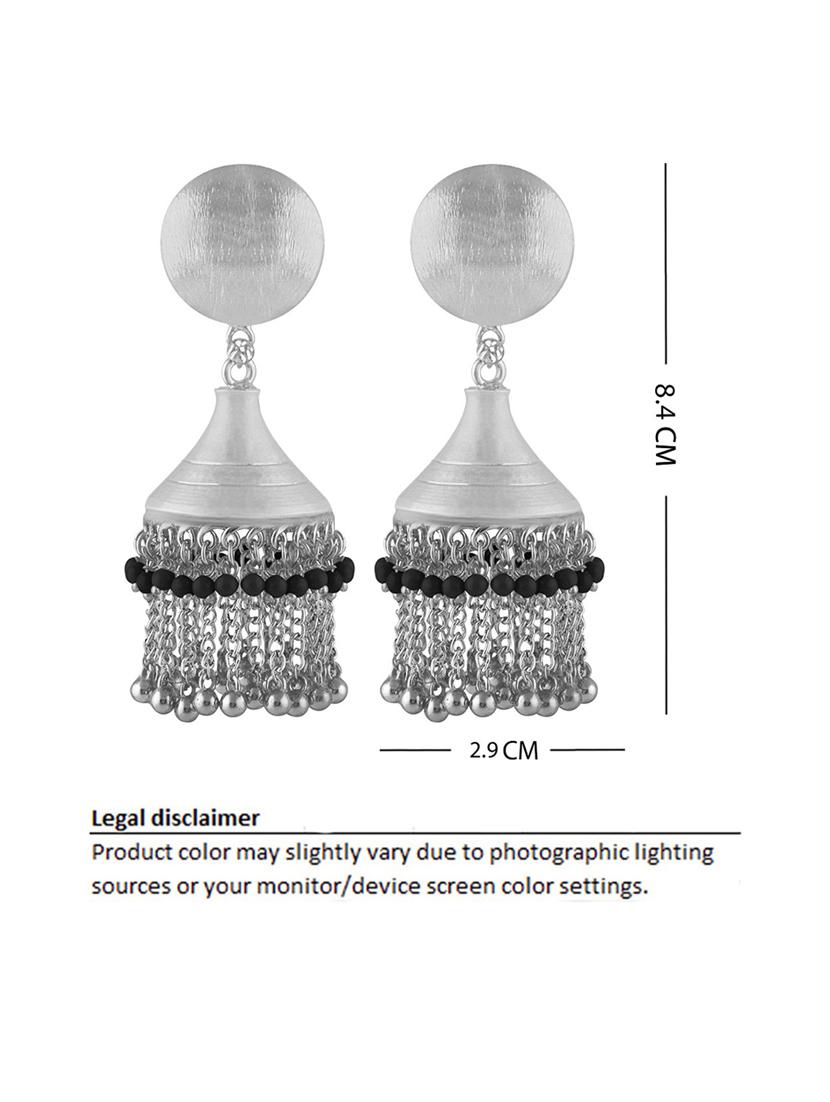 silver plated earring - 18567144 - Zoom Image - 2