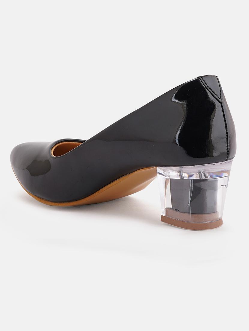 women solid slip on pump - 18573156 - Standard Image - 2