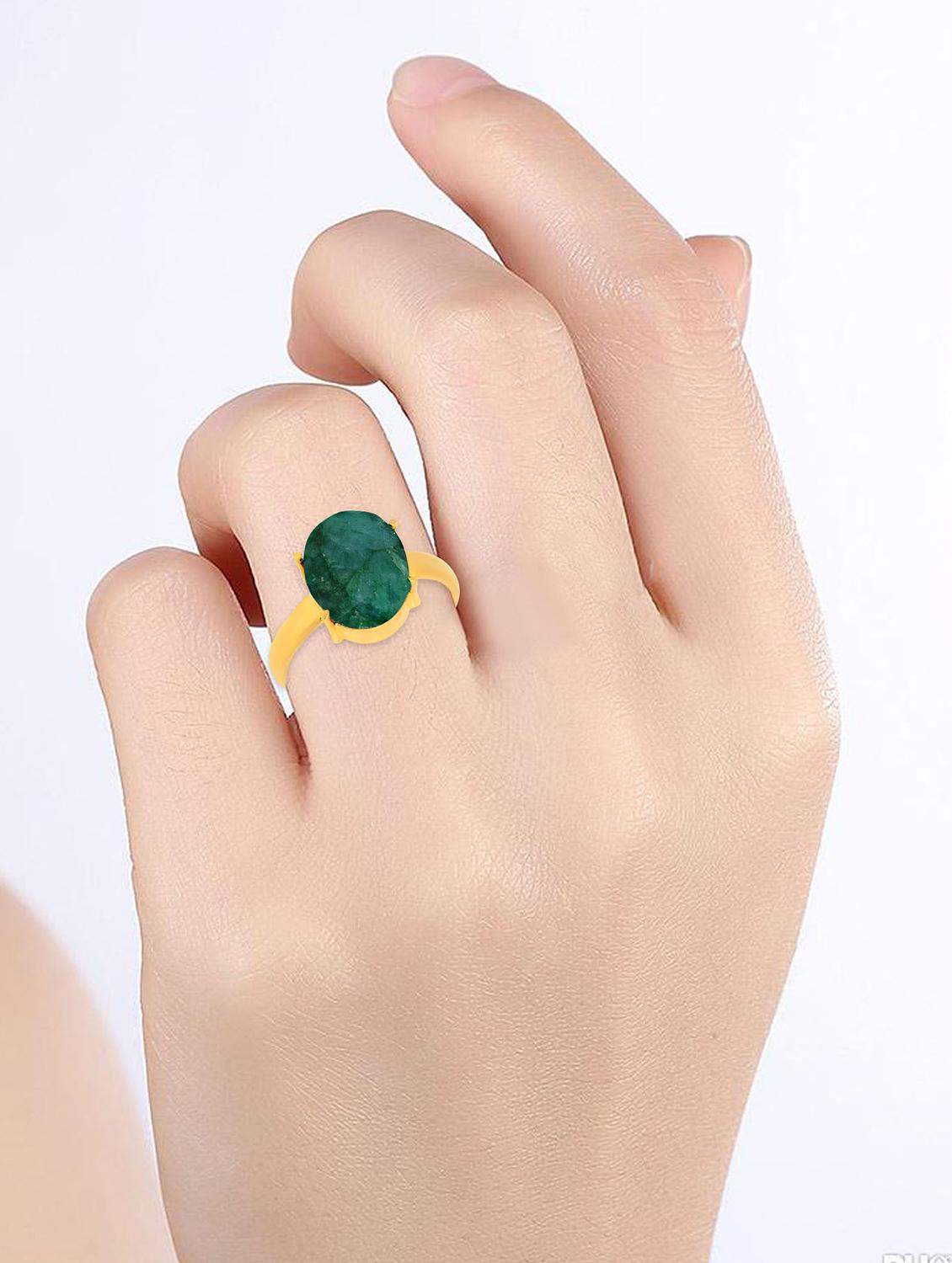 gold plated finger ring - 18573865 - Zoom Image - 3