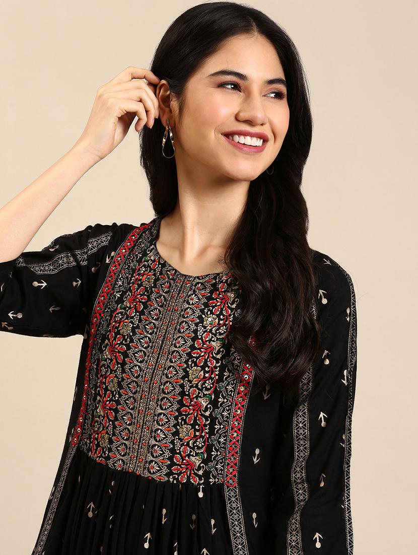 women's a-line kurta - 18591140 - Zoom Image - 3