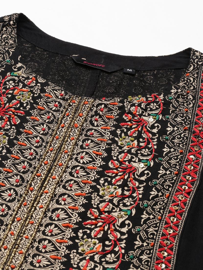 women's a-line kurta - 18591140 - Standard Image - 5