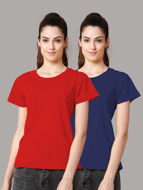 women's t-shirt combo - 18601834 - Very Small Image - 1