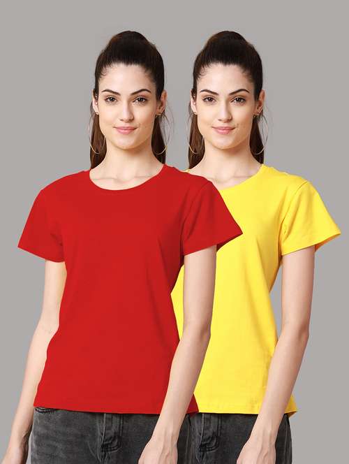 women's t-shirt combo - 18601835 - Very Small Image - 1