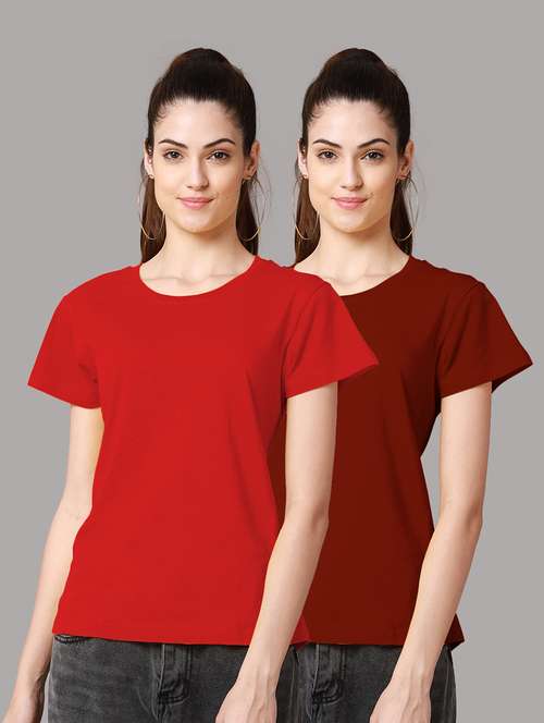 women's t-shirt combo - 18601839 - Very Small Image - 1