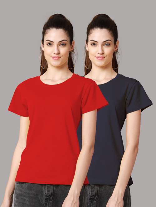 women's t-shirt combo - 18601840 - Very Small Image - 1