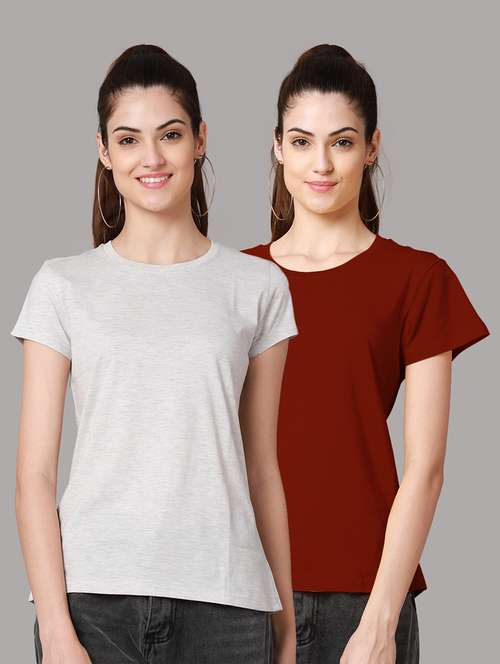 women's t-shirt combo - 18601851 - Very Small Image - 1