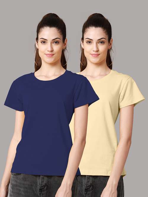 women's t-shirt combo - 18601860 - Very Small Image - 1
