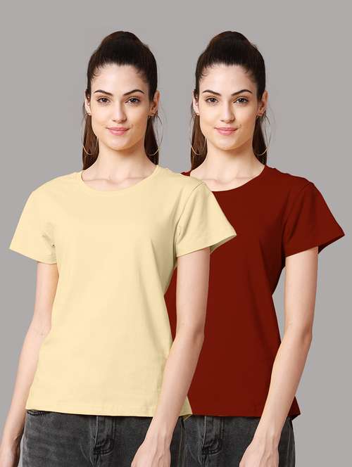 women's t-shirt combo - 18601889 - Very Small Image - 1
