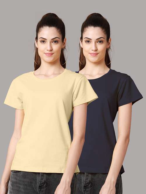 women's t-shirt combo - 18601890 - Very Small Image - 1