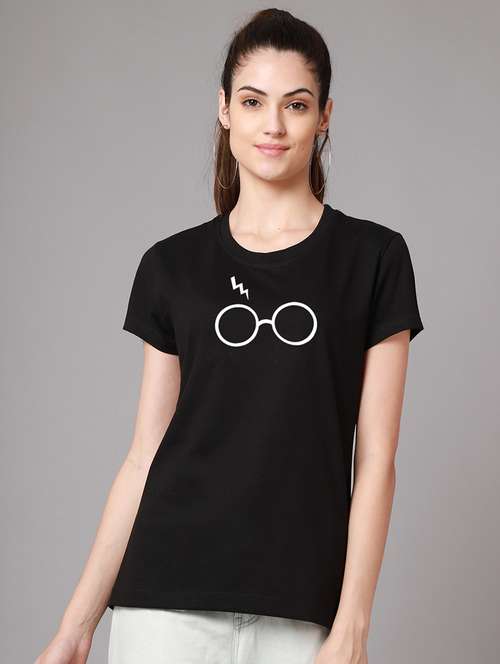 round neck graphic t-shirt  - 18601980 - Very Small Image - 1