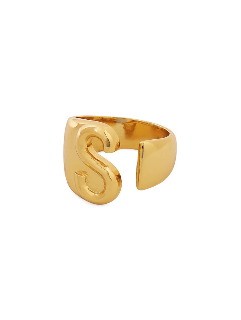 gold plated finger ring - 18637168 - Standard Image - 2