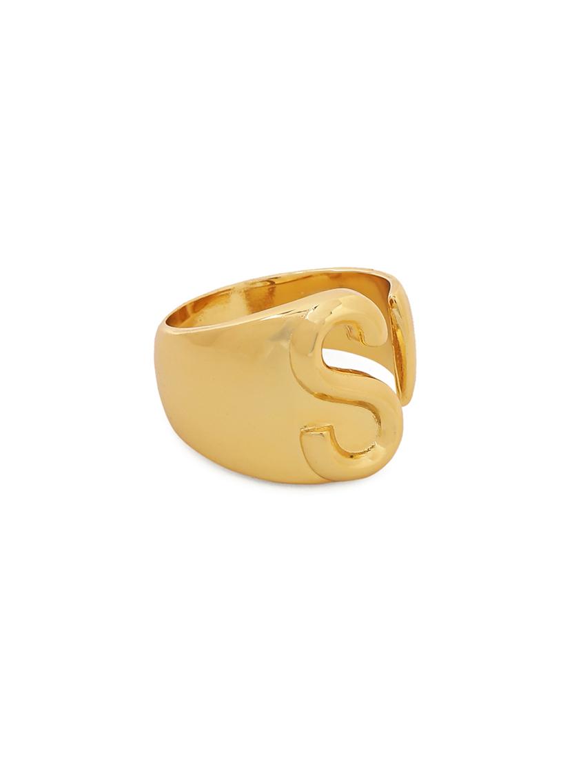 gold plated finger ring - 18637168 - Zoom Image - 5