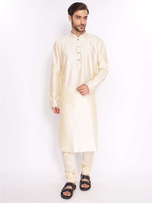 mandarin neck printed long kurta - 18677932 - Very Small Image - 1