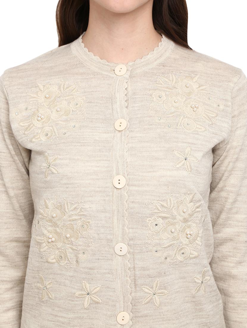 button up wool cardigan - 18687954 - Zoom Image - 5