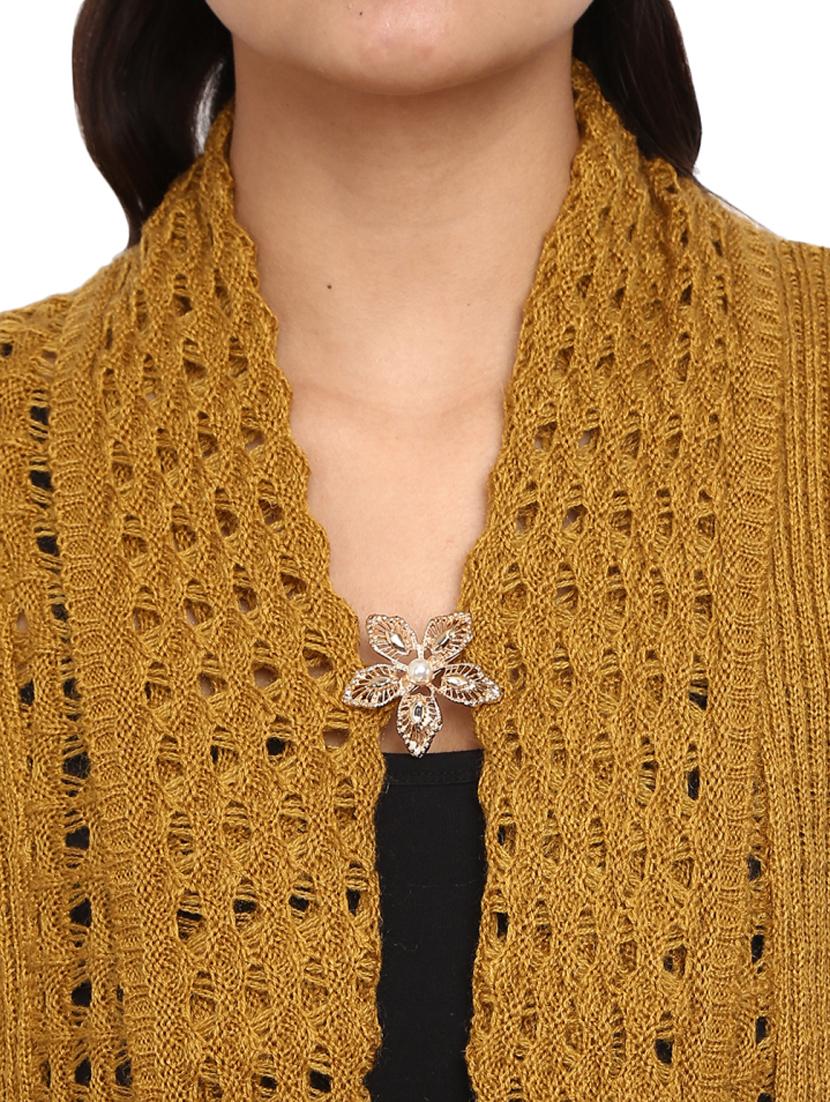 open front wool cardigan - 18687976 - Standard Image - 4
