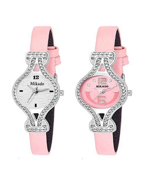 pack of 2 women watch combo - 18690551 - Very Small Image - 1