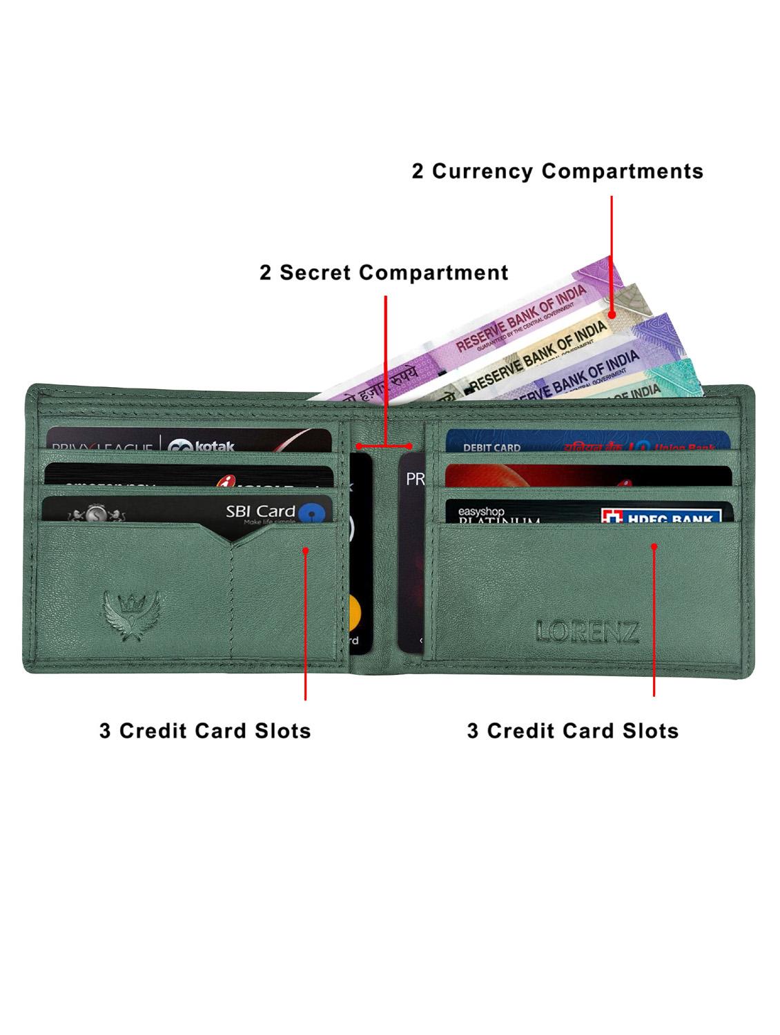 green leather wallet - 18700279 - Zoom Image - 2
