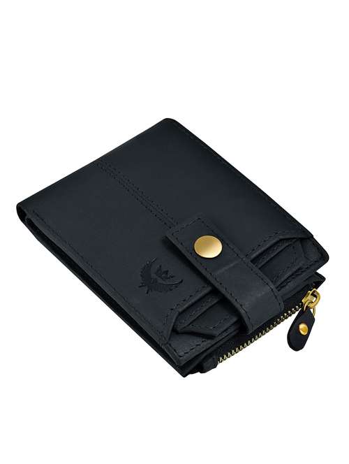 black leather wallet - 18700312 - Very Small Image - 1