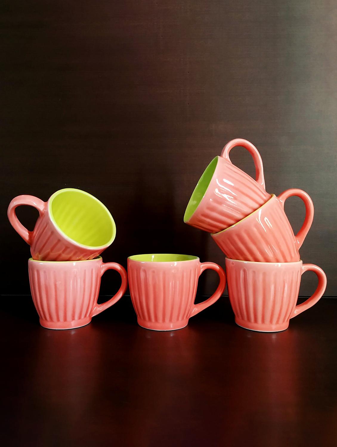moody panda distinguished set of 6 cups | cupset | set of 6 cups | ceramic - 18703915 - Standard Image - 2