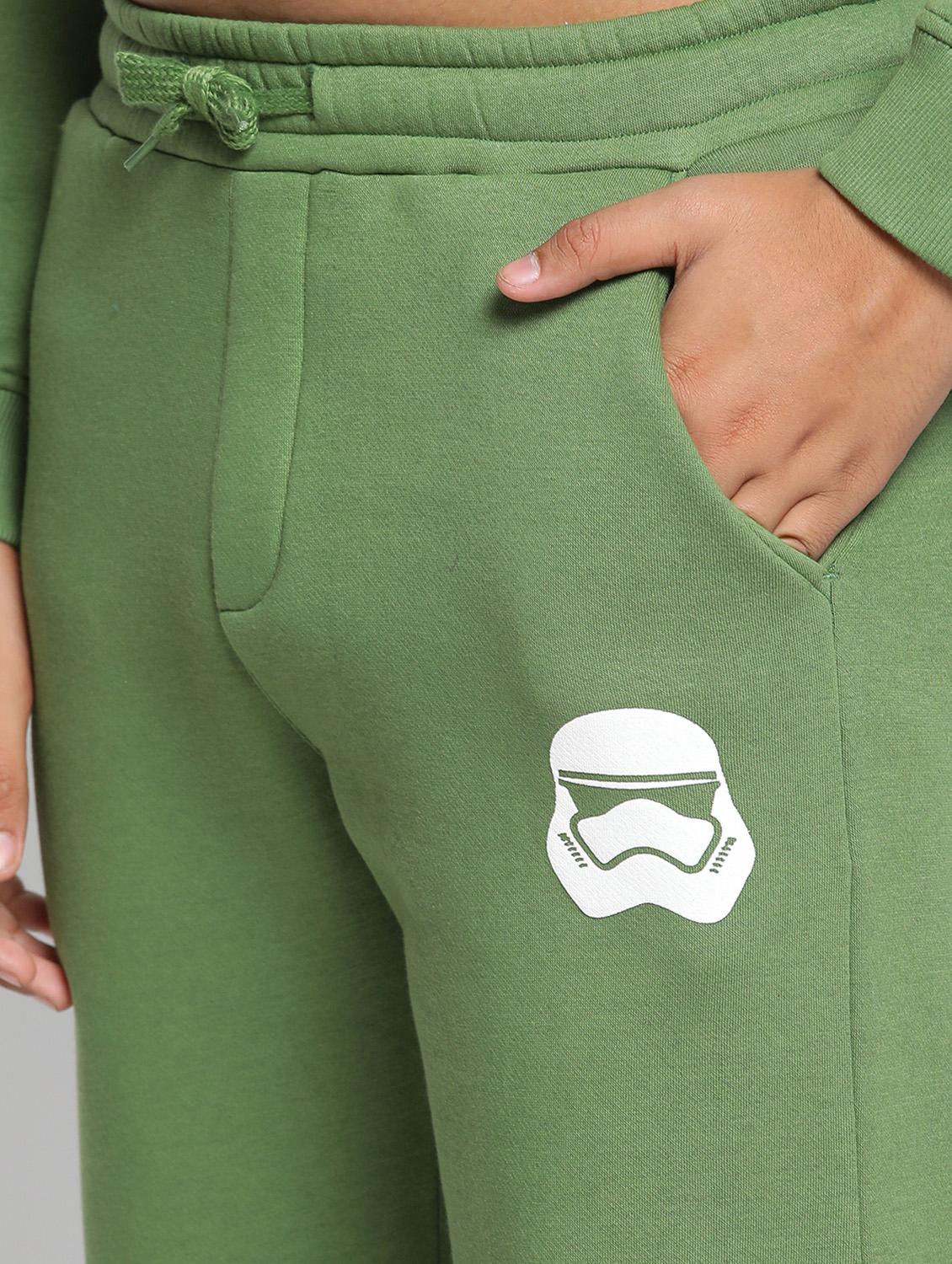 green fleece track wear - 18736279 - Standard Image - 6
