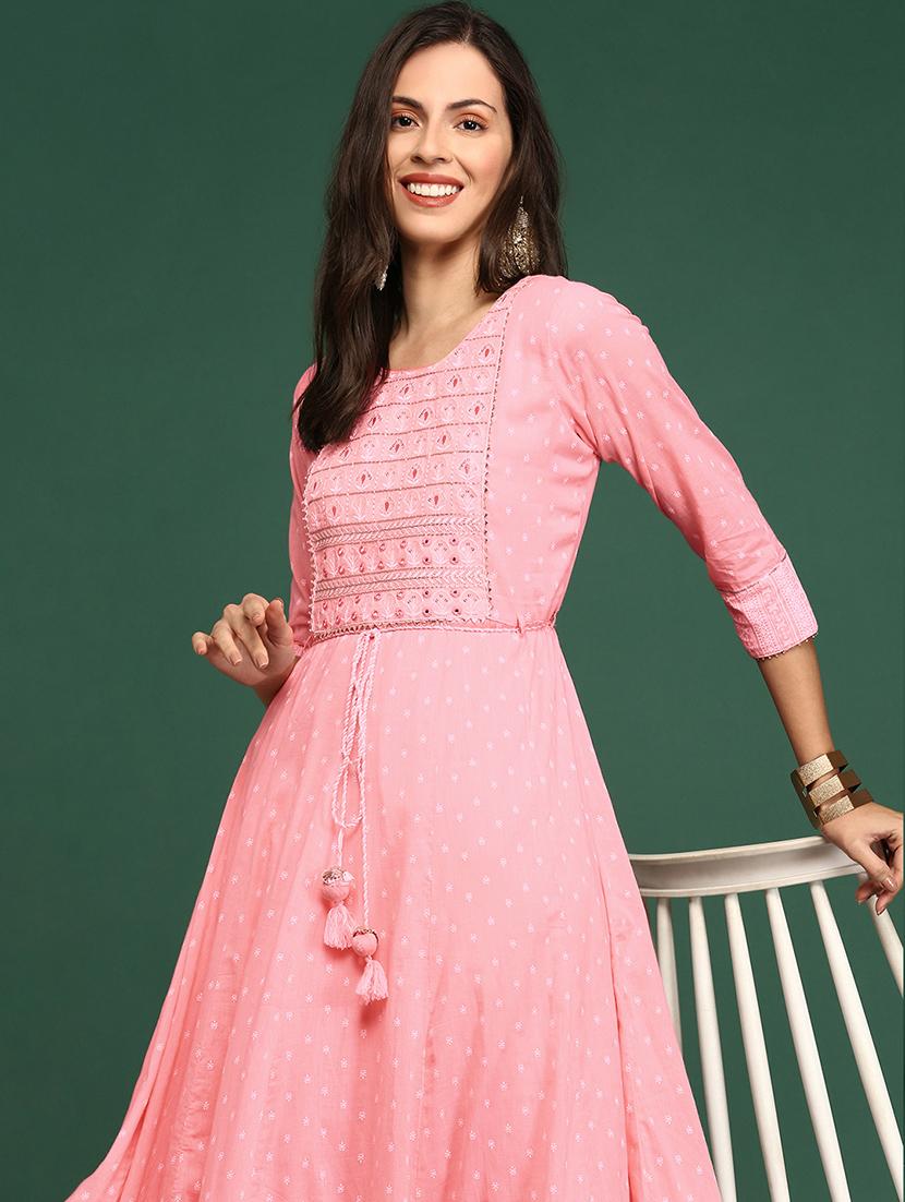 women's tiered kurta - 18736742 - Standard Image - 4