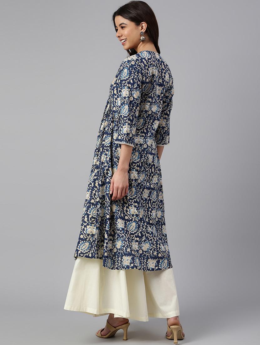 women's flared kurta - 18757915 - Zoom Image - 2