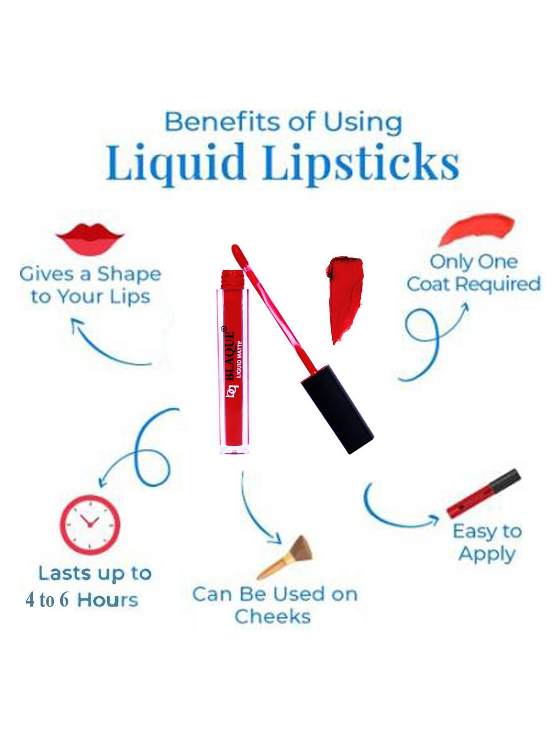 matte liquid lip gloss combo of 3 lipstick # 103-106-107 - 18767514 - Zoom Image - 1