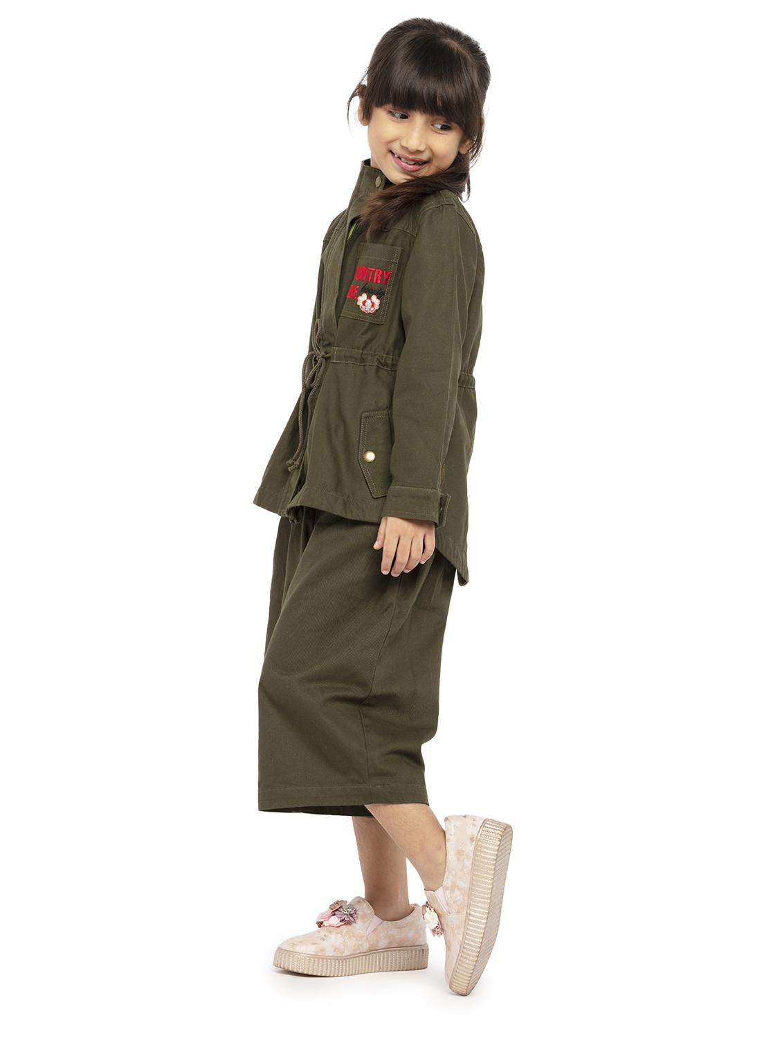 green coloured regular jacket - 18790974 - Zoom Image - 3