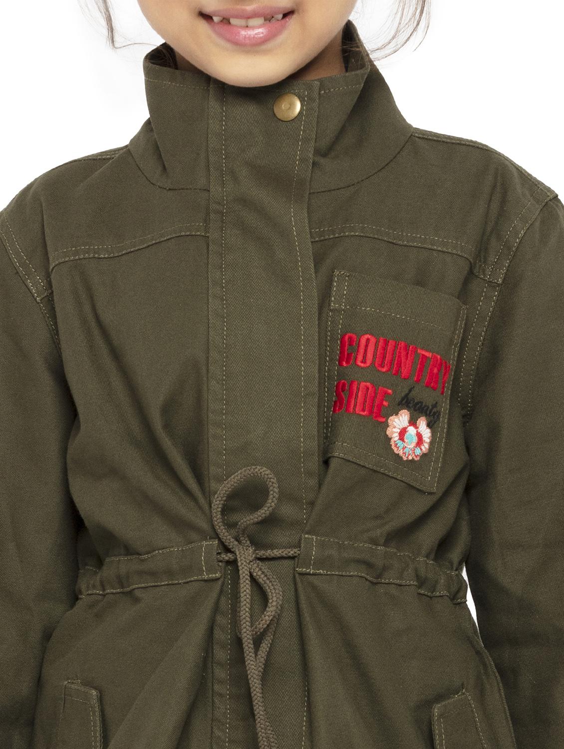 green coloured regular jacket - 18790974 - Zoom Image - 4