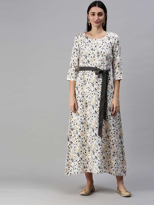 women's flared kurta - 18879175 - Very Small Image - 1