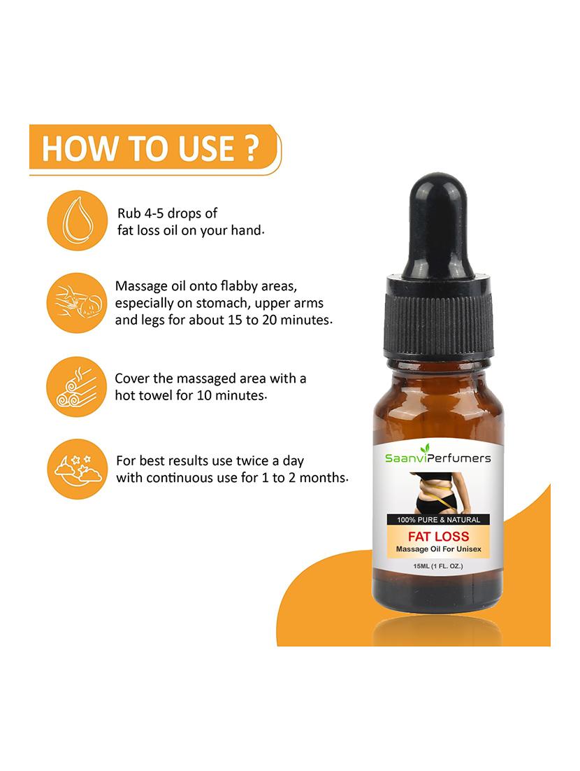 fat loss oil 15ml for belly fat reduce oil | weight loss massage oil | fat burner oil | slimming oil | weight loss oil (unisex) - 18963723 - Zoom Image - 3
