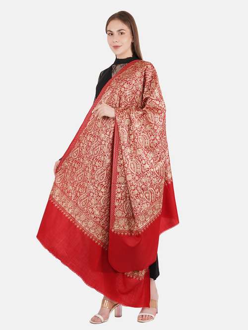 women's embroidered shawl - 18982459 - Very Small Image - 1