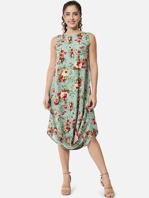 women's  floral dress - 19082686 - Very Small Image - 1