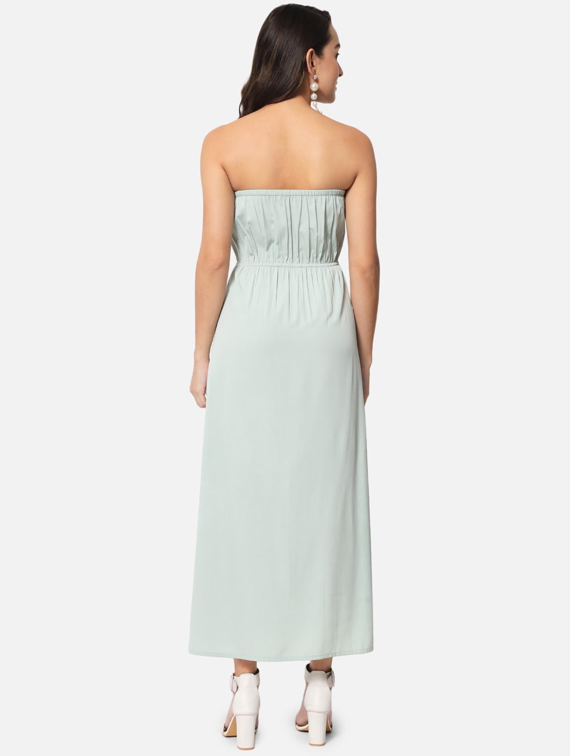 women's tube solid dress - 19082699 - Standard Image - 3