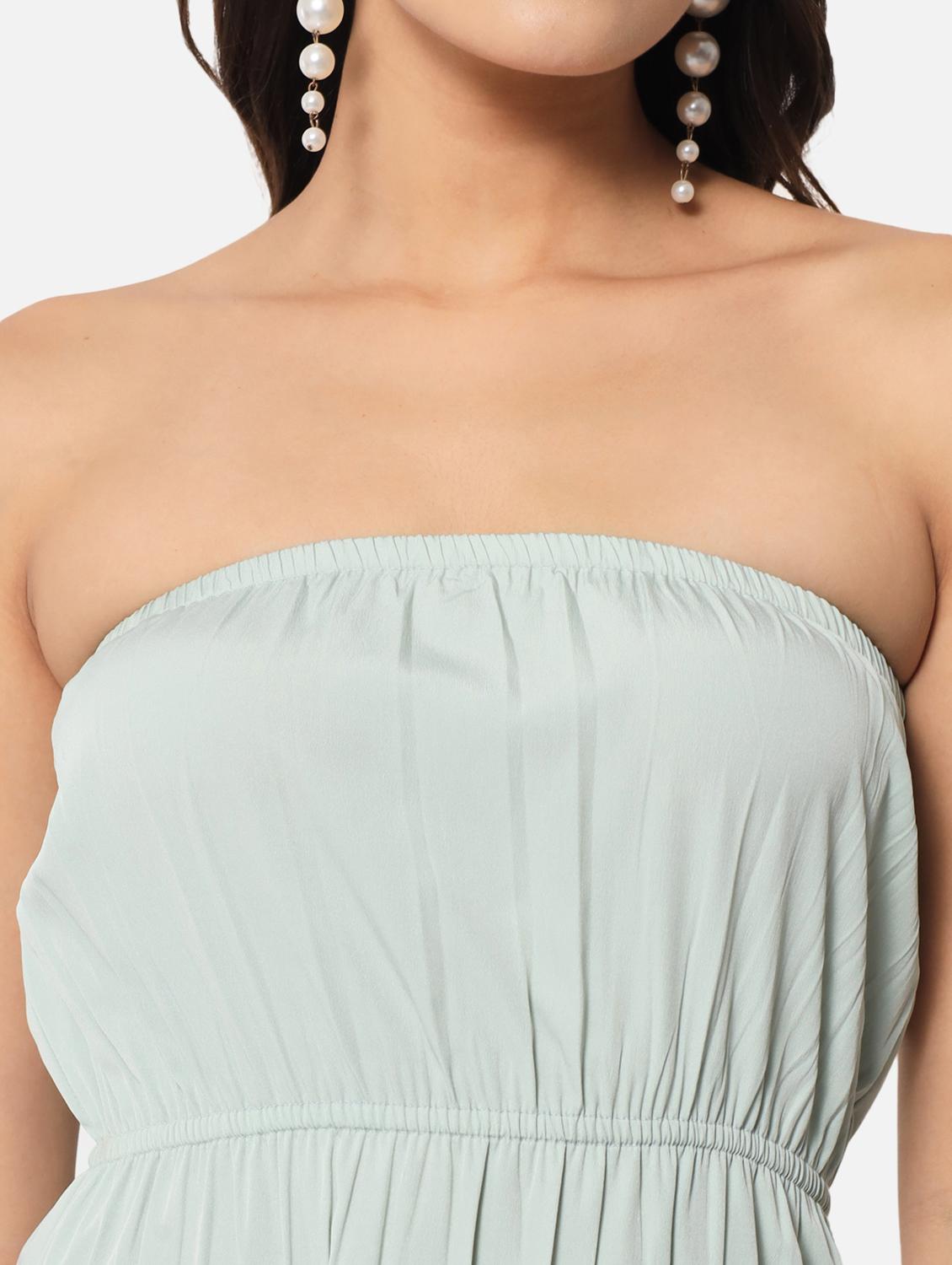 women's tube solid dress - 19082699 - Standard Image - 4
