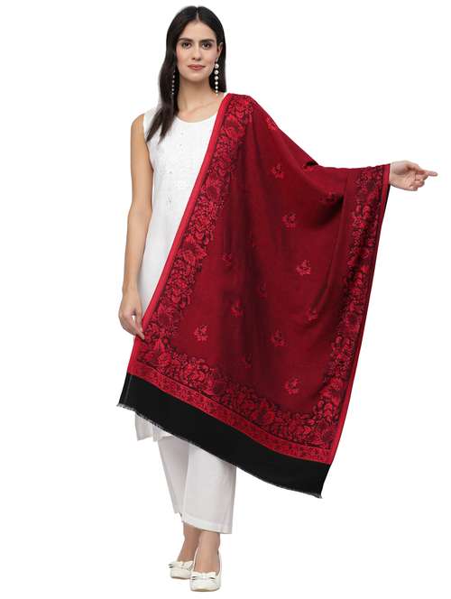 women's floral print stole - 19088872 - Very Small Image - 1