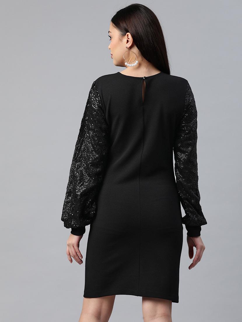 women's sheath solid dress - 19131070 - Zoom Image - 2