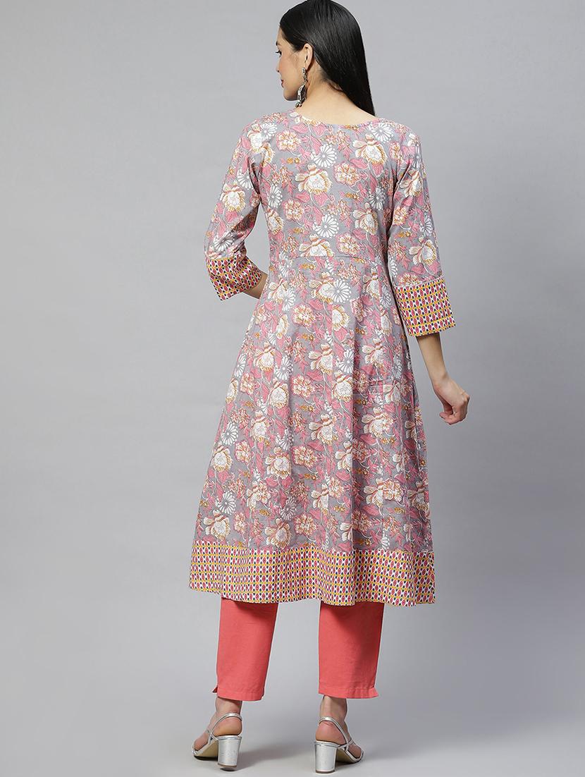 women's a-line kurta - 19138456 - Standard Image - 2