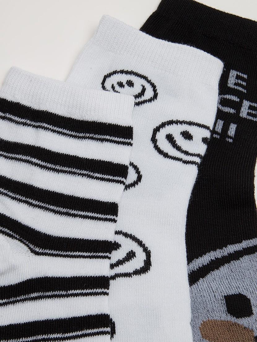 multi colored cotton socks - 19160084 - Standard Image - 5