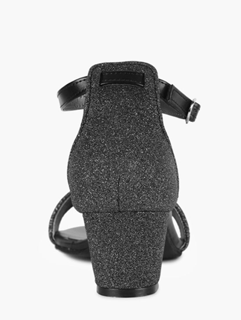 black synthetic closed back sandals - 19163548 - Standard Image - 5