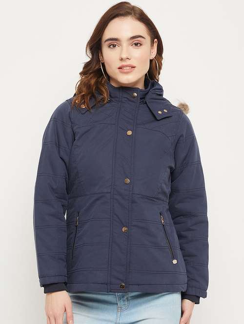 solids quilted & padded jacket - 19164535 - Very Small Image - 1