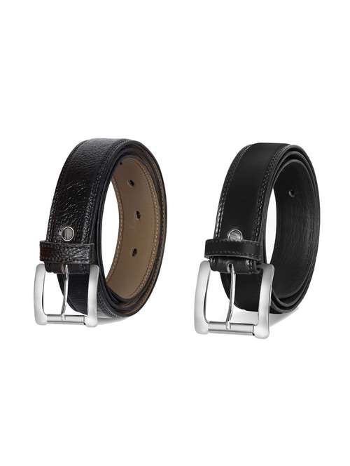 pack of 2 leatherette belt - 19228646 - Very Small Image - 1