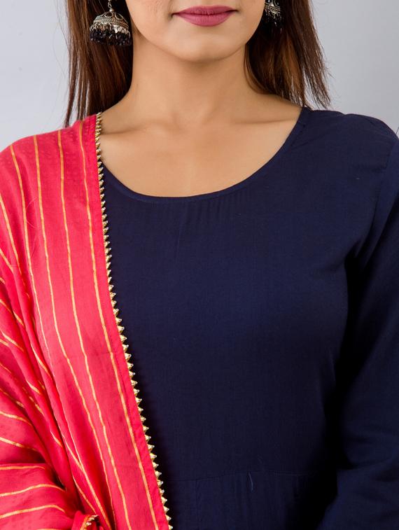 women's flared kurta - 19260846 - Standard Image - 5