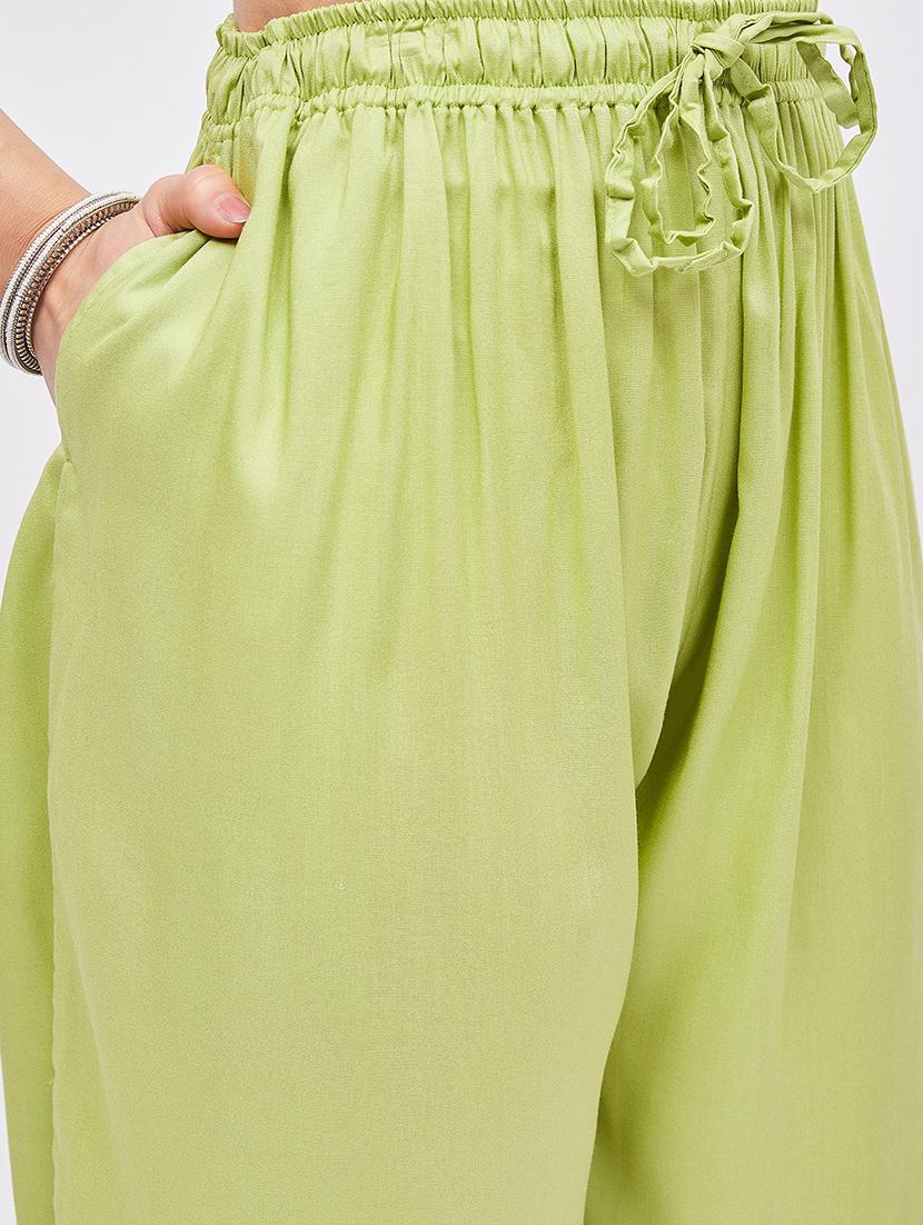 printed kurta palazzo set - 19337010 - Standard Image - 5
