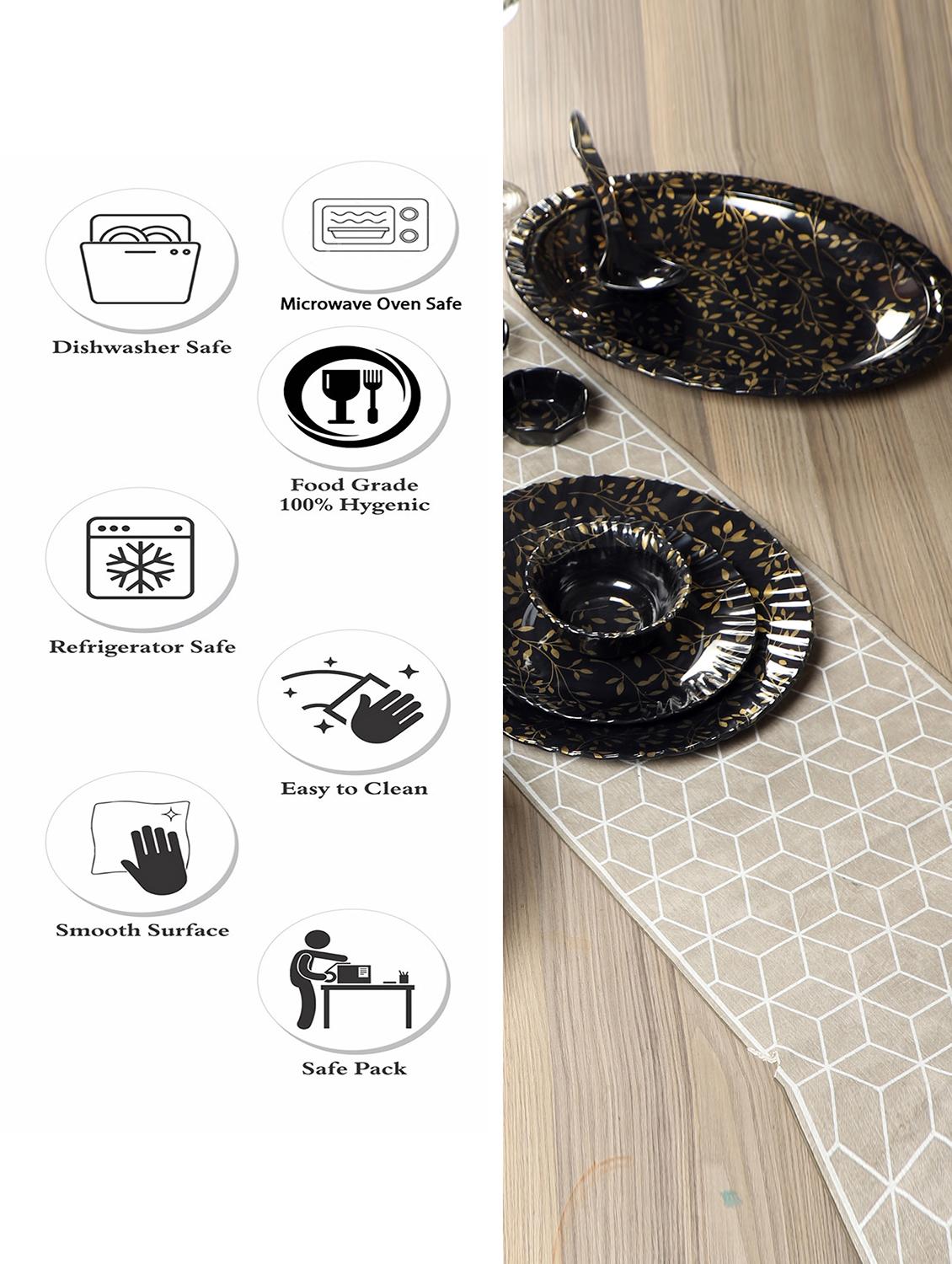 melamine dinner set - 19338816 - Standard Image - 8