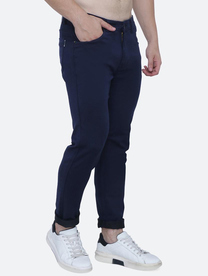 mens slim fit plain jeans - 19351939 - Standard Image - 2