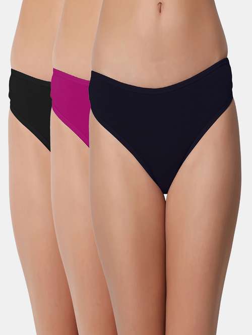 pack of 3 thong panty - 19354560 - Very Small Image - 1